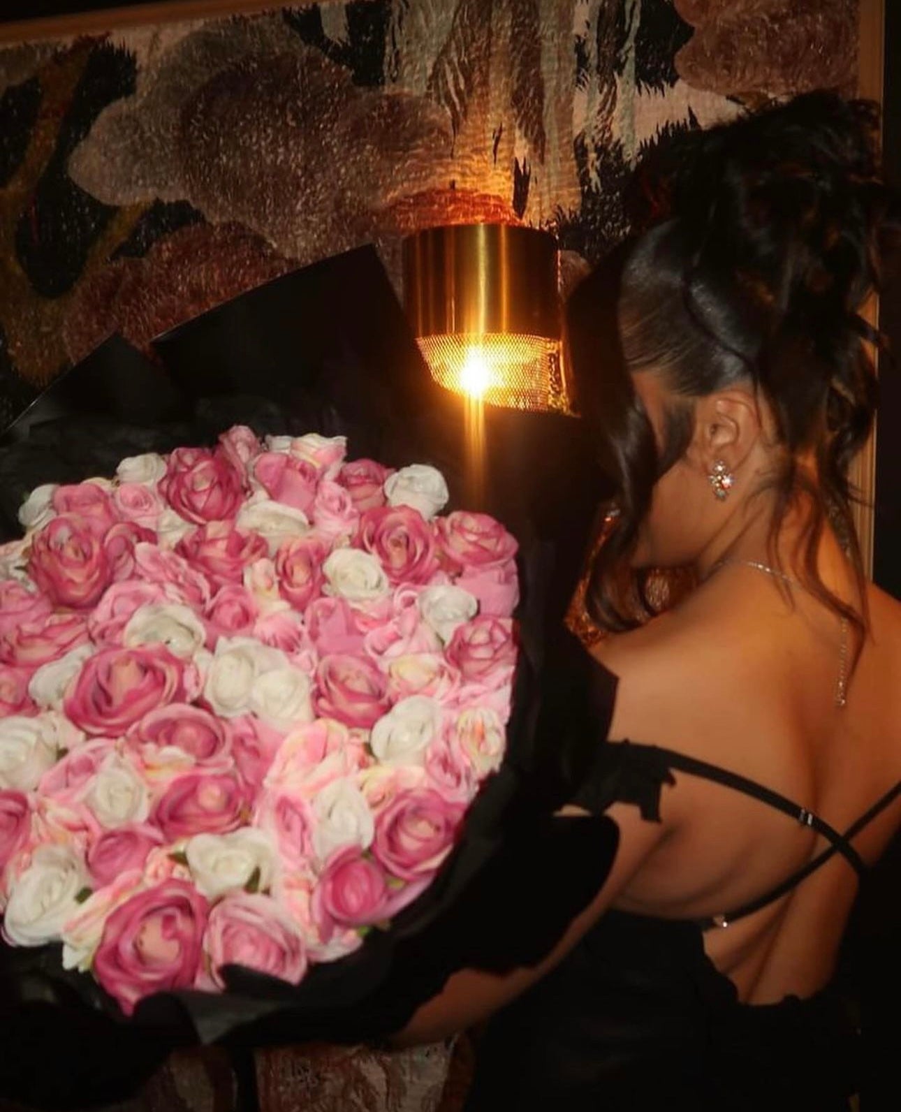 75 Pink & White Rosa