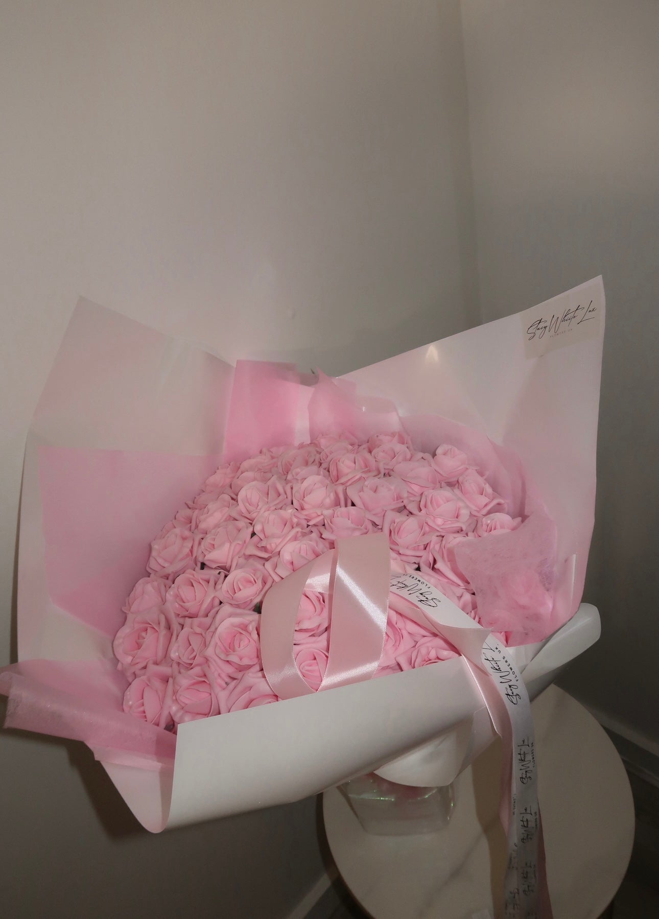 50 Baby Pink Foam Rosa