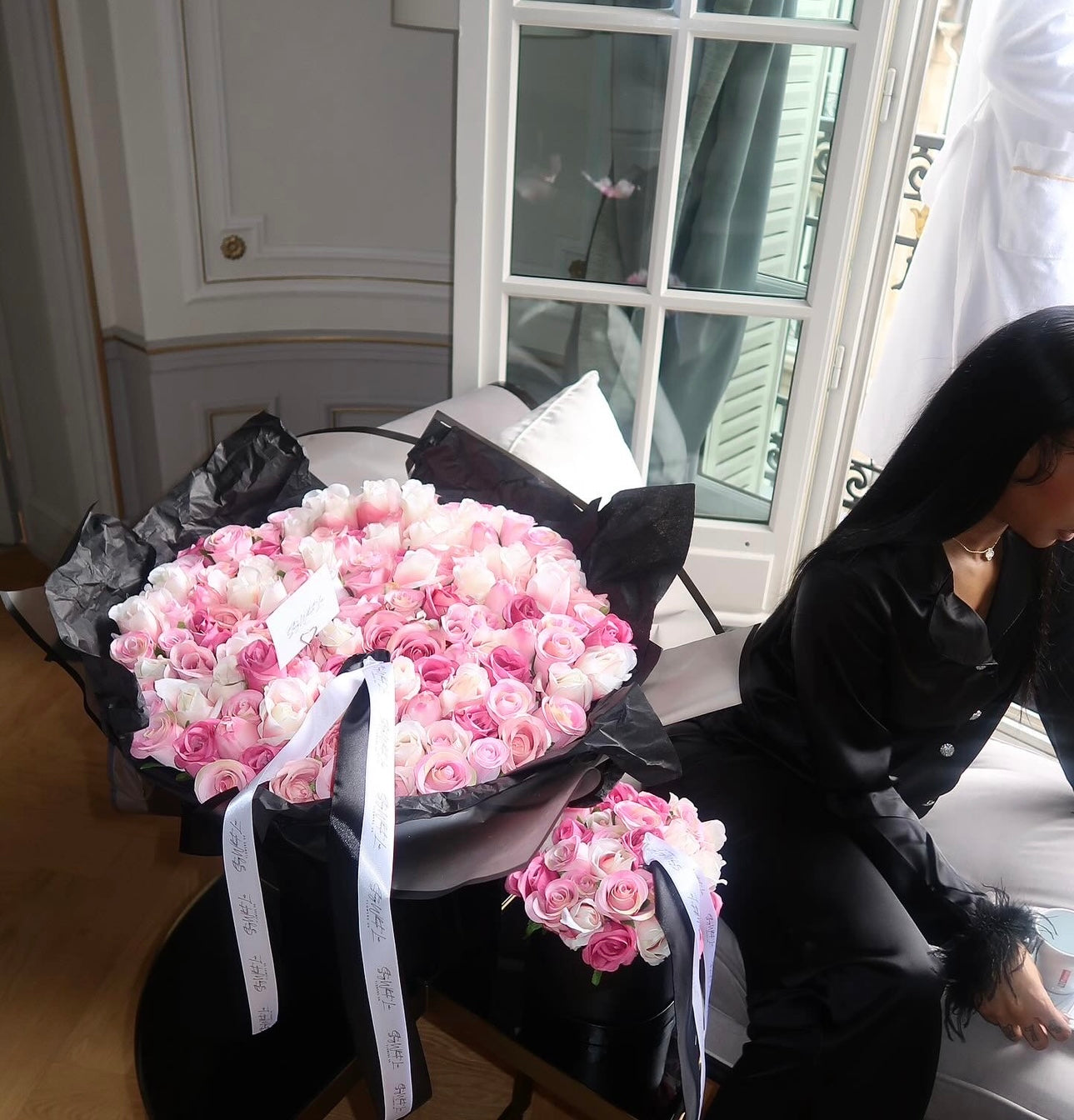 150 Pink & White Rosa